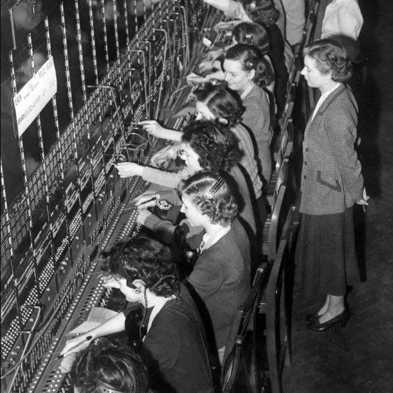 1950's Telephone Switchboard 1950's Telephone Switchboard